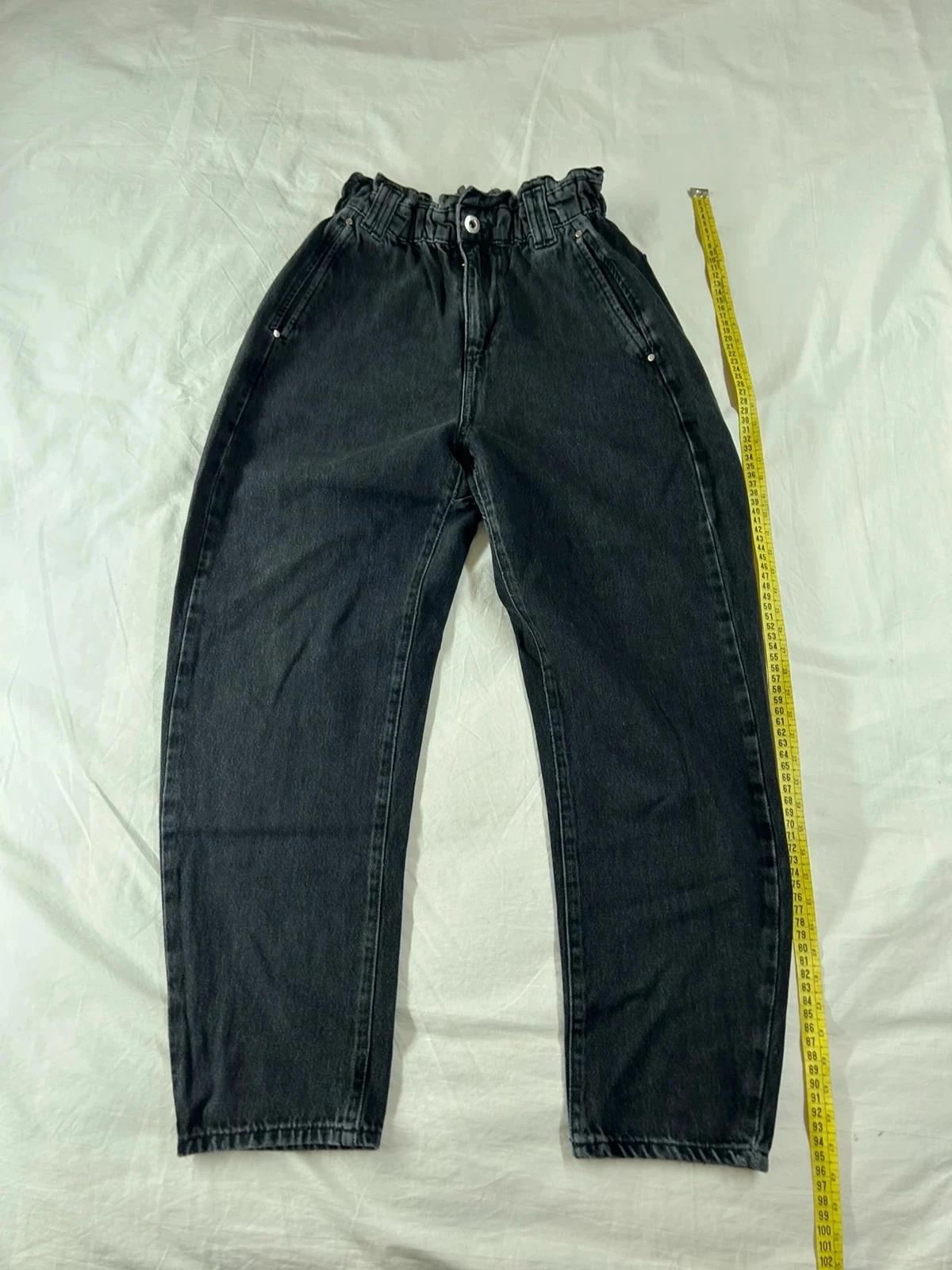 Jean mom Zara noir